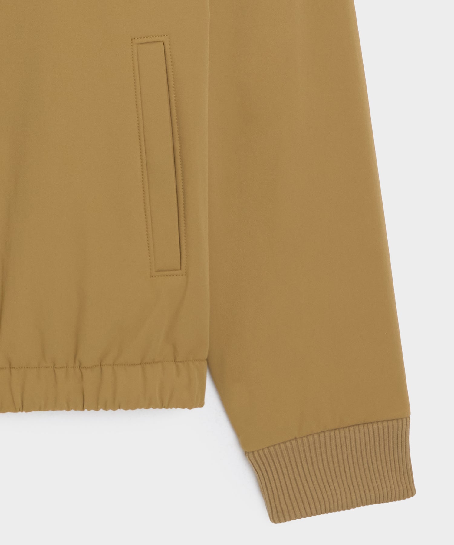 Lightweight Nylon Quarter-Zip Jacket