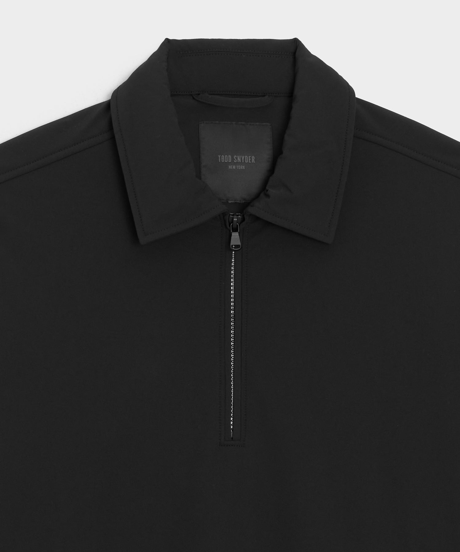 Lightweight Nylon Quarter-Zip Jacket