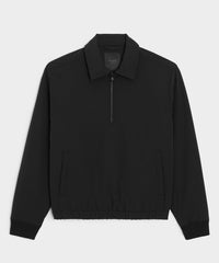 Lightweight Nylon Quarter-Zip Jacket