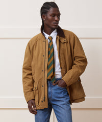 Long Canvas Stable Jacket