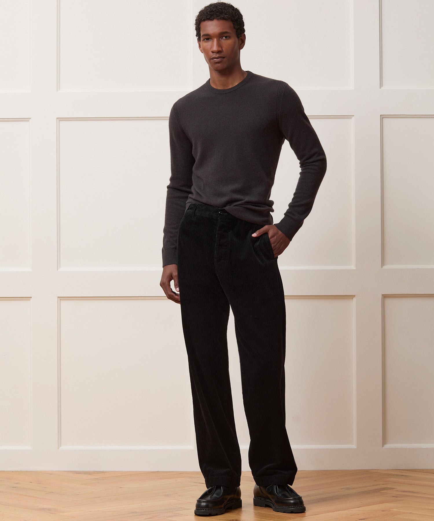 Relaxed Wide Wale Corduroy Pant