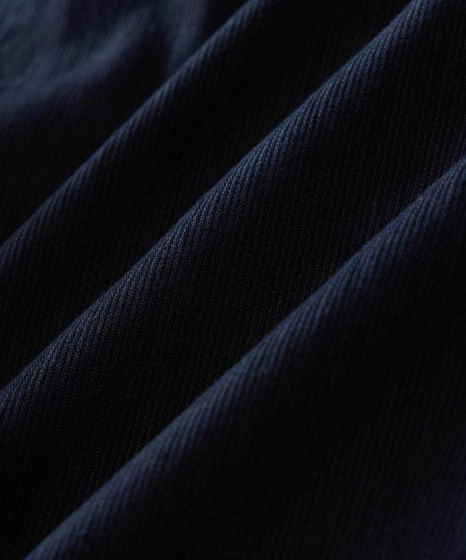 Relaxed Striped Denim Chino in Overdyeed Indigo