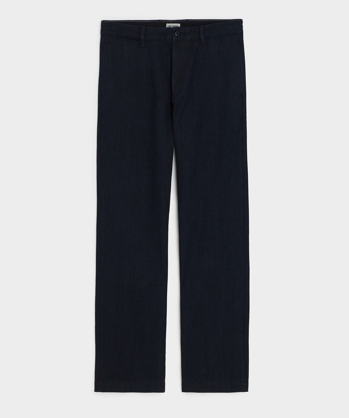 Relaxed Striped Denim Chino in Overdyeed Indigo