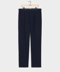 Italian Brushed Cotton Side Tab Trouser