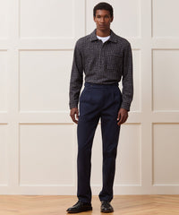 Italian Brushed Cotton Side Tab Trouser