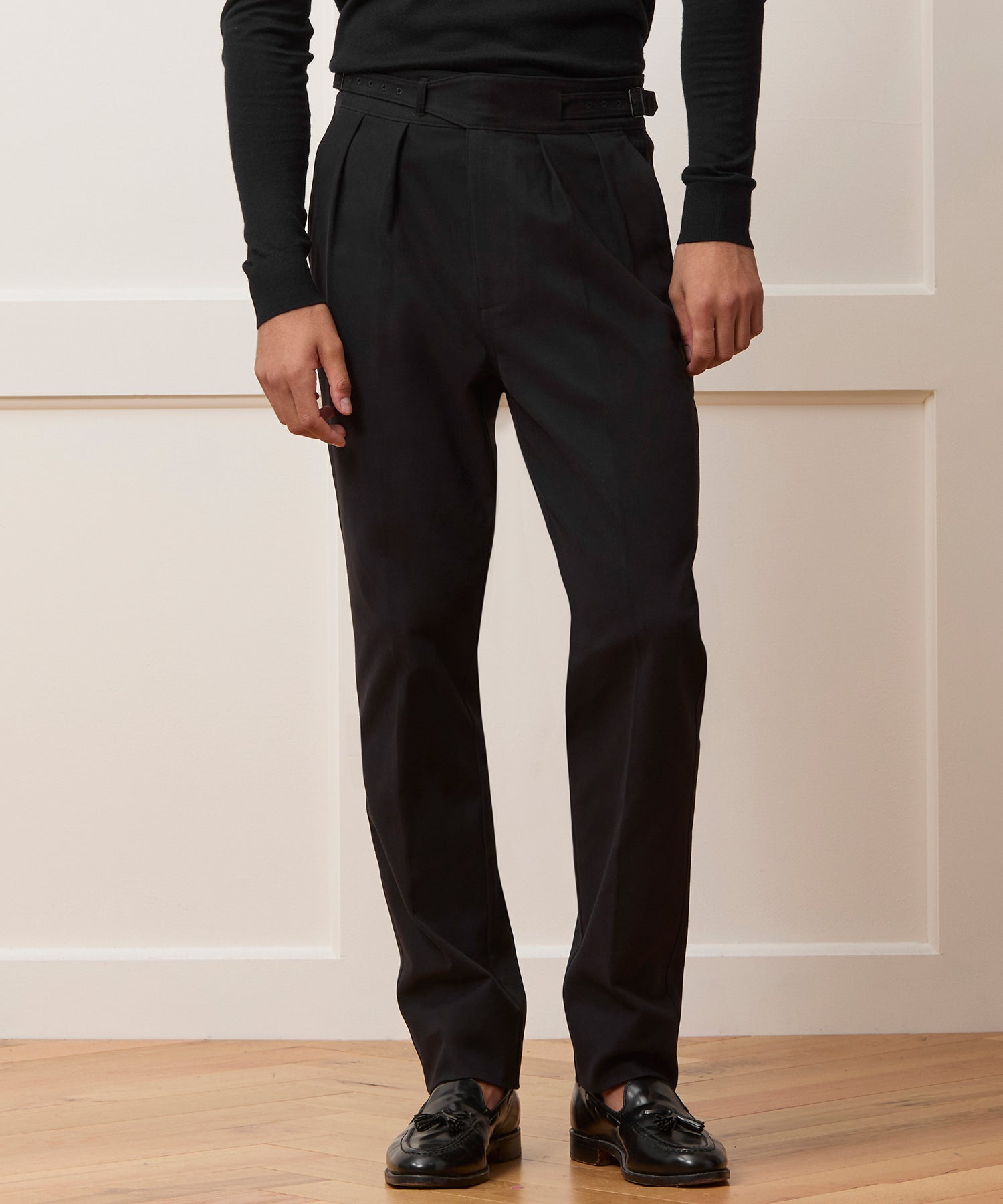 Italian Brushed Cotton Gurkha Trouser
