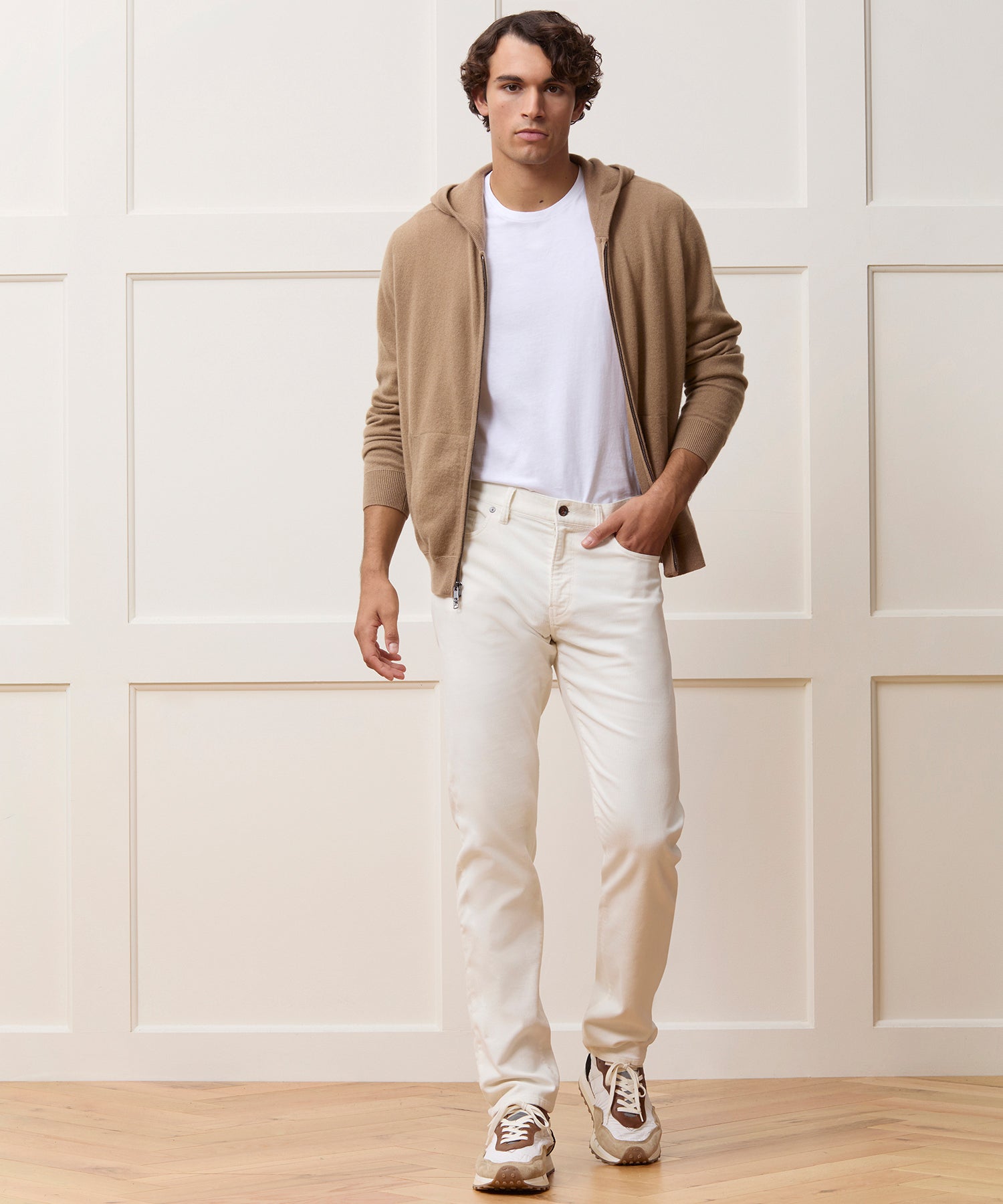 Cashmere Full-Zip Hoodie