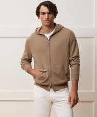 Cashmere Full-Zip Hoodie