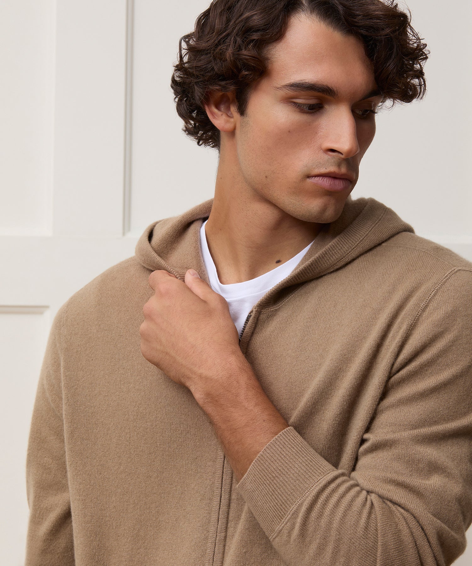 Cashmere Full-Zip Hoodie