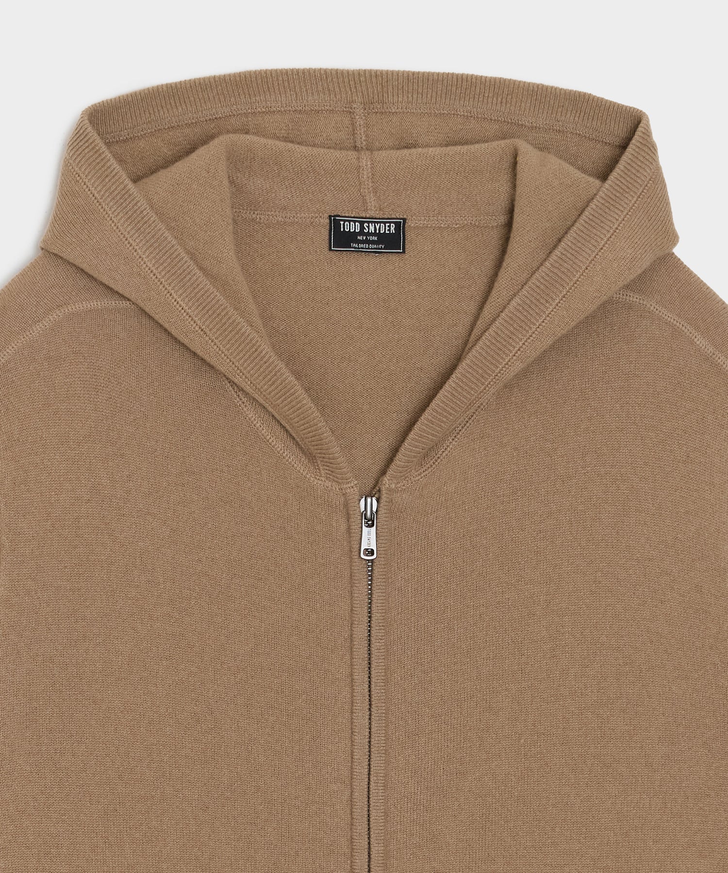 Cashmere Full-Zip Hoodie