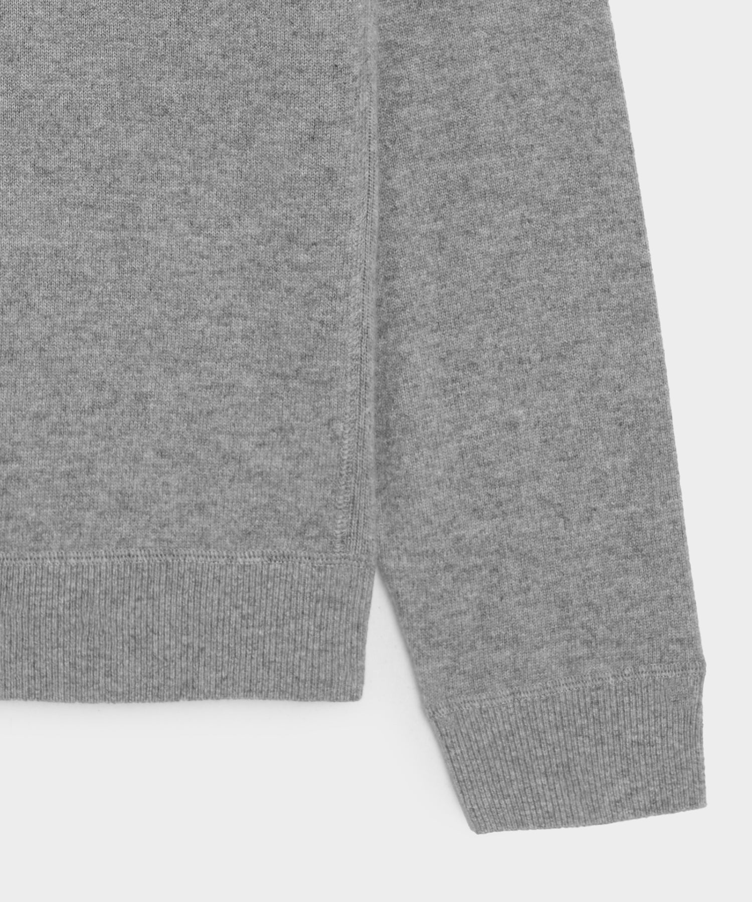 Cashmere Quarter-Zip Sweater Polo