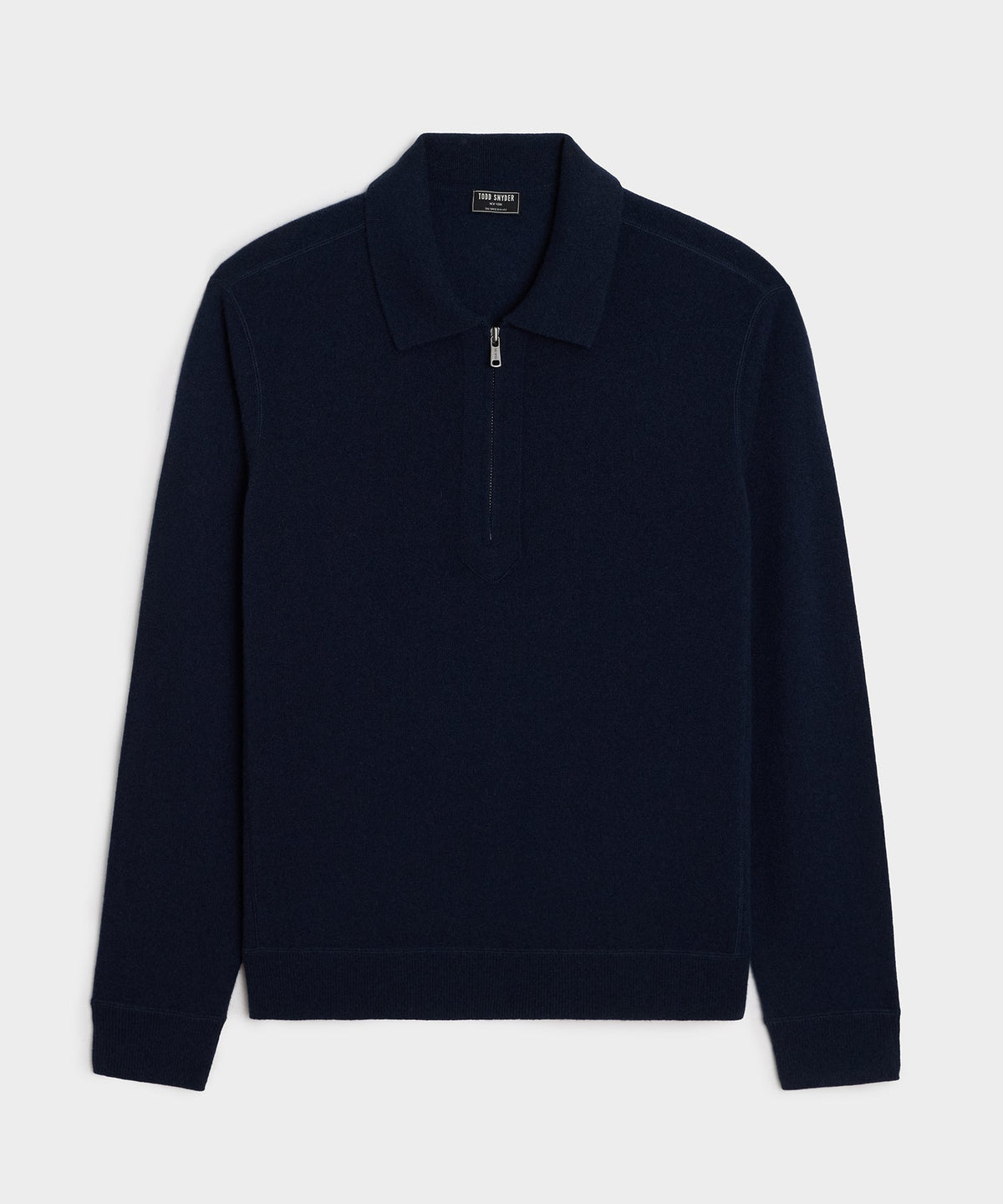 Cashmere Quarter-Zip Sweater Polo