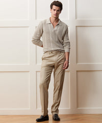 Beechwood Cable Knit Sweater Polo