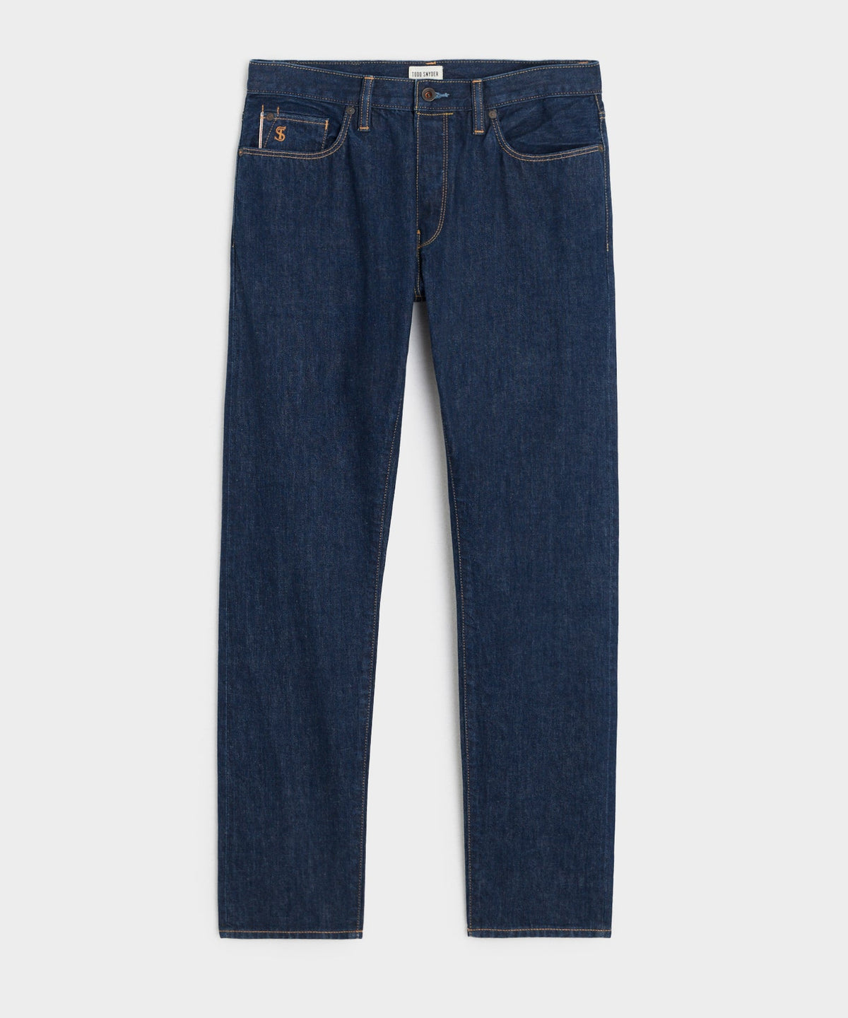 Slim Selvedge Jean in Rinse Wash