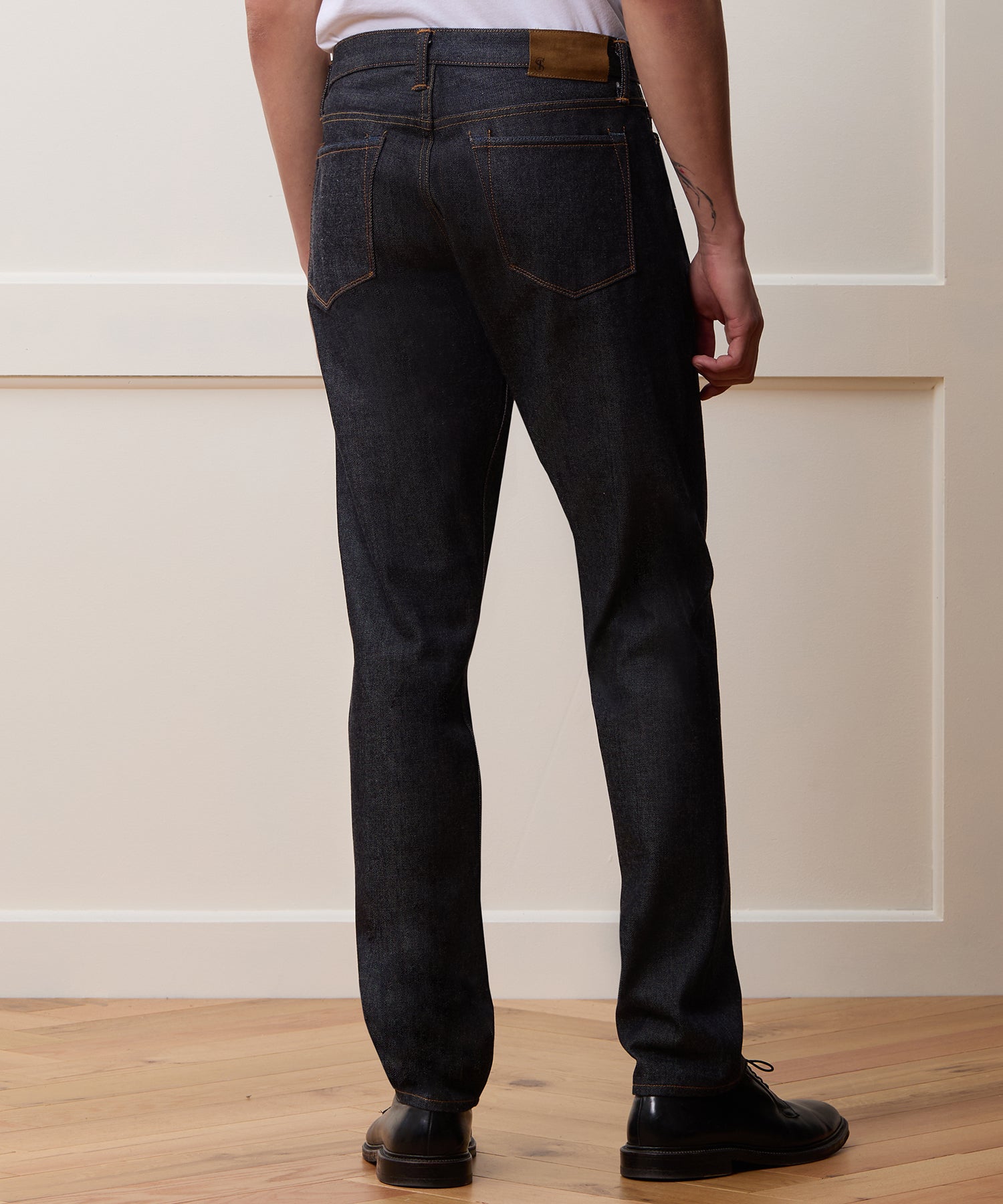 Made In USA Slim Selvedge Jean in Indigo