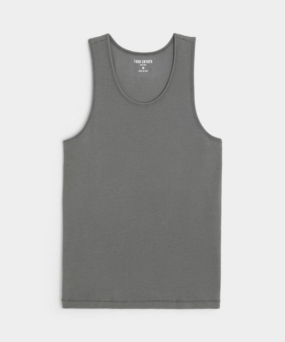 Slim Ribbed Tank