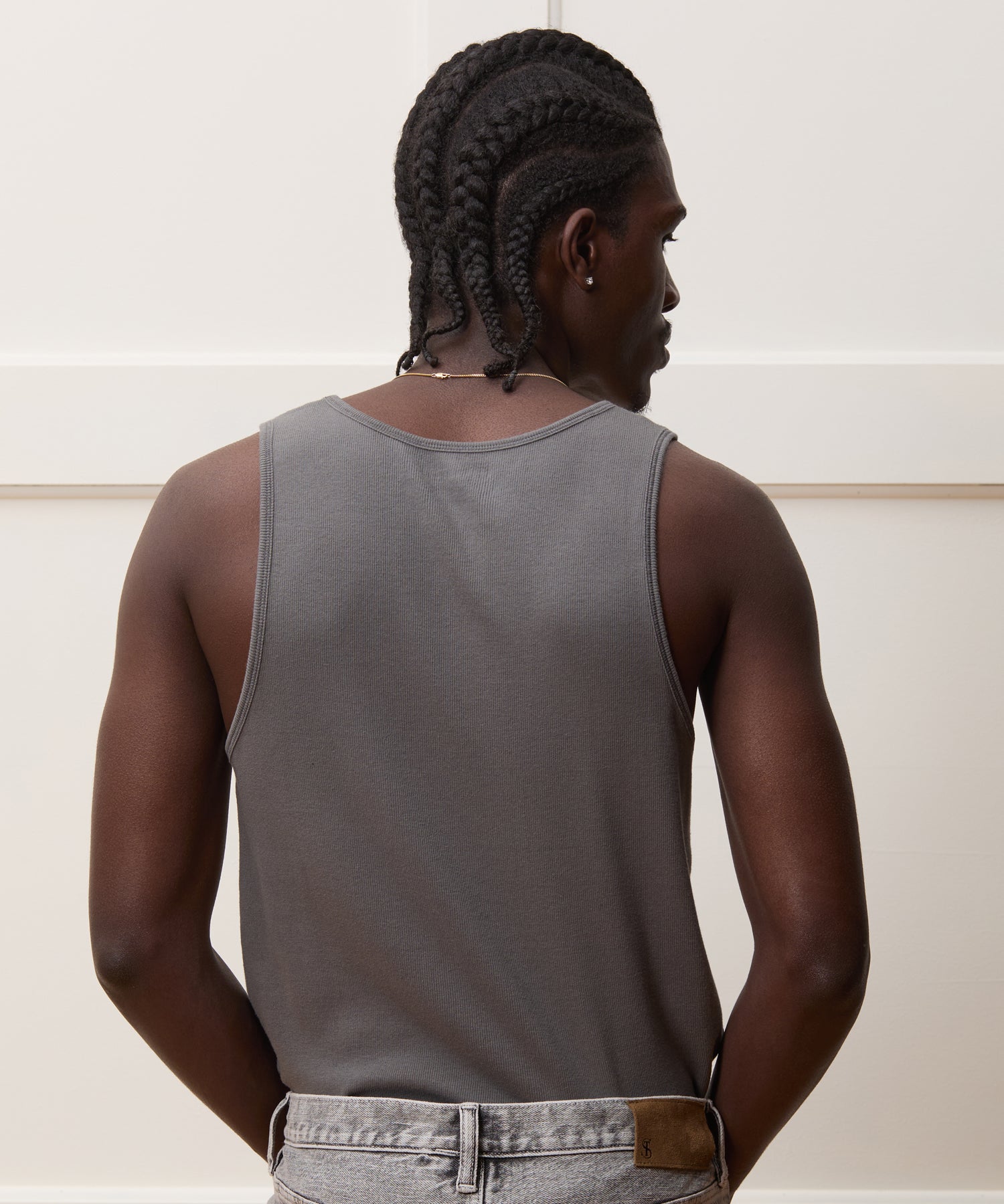 Slim Ribbed Tank