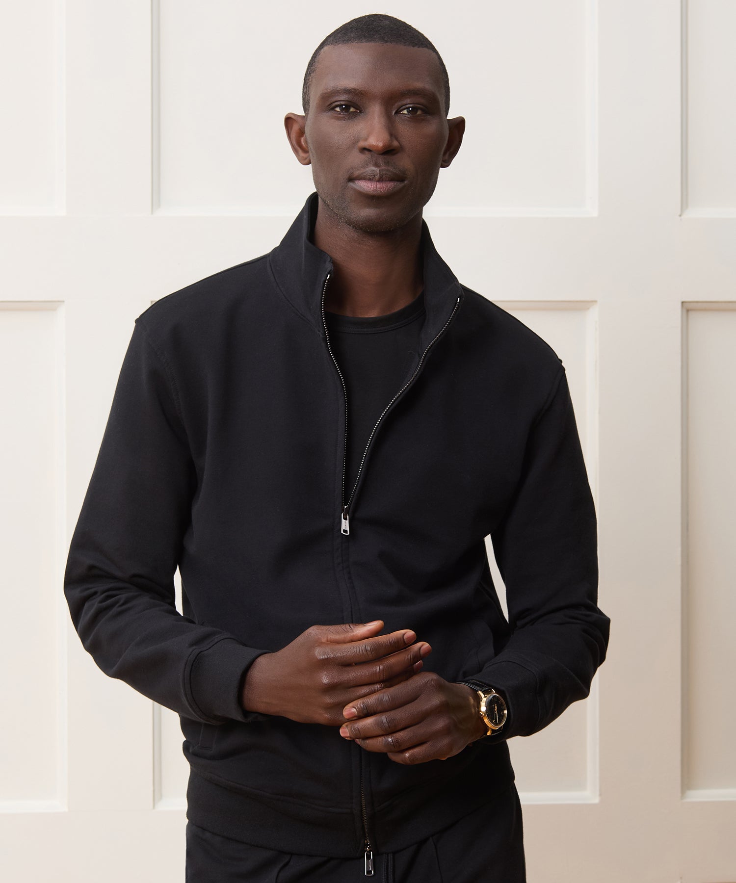 Travel Terry Full-Zip Track Jacket