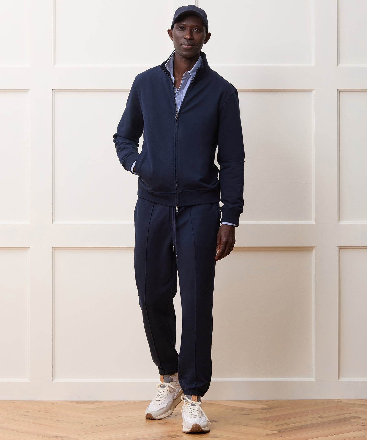 Travel Terry Full-Zip Track Jacket