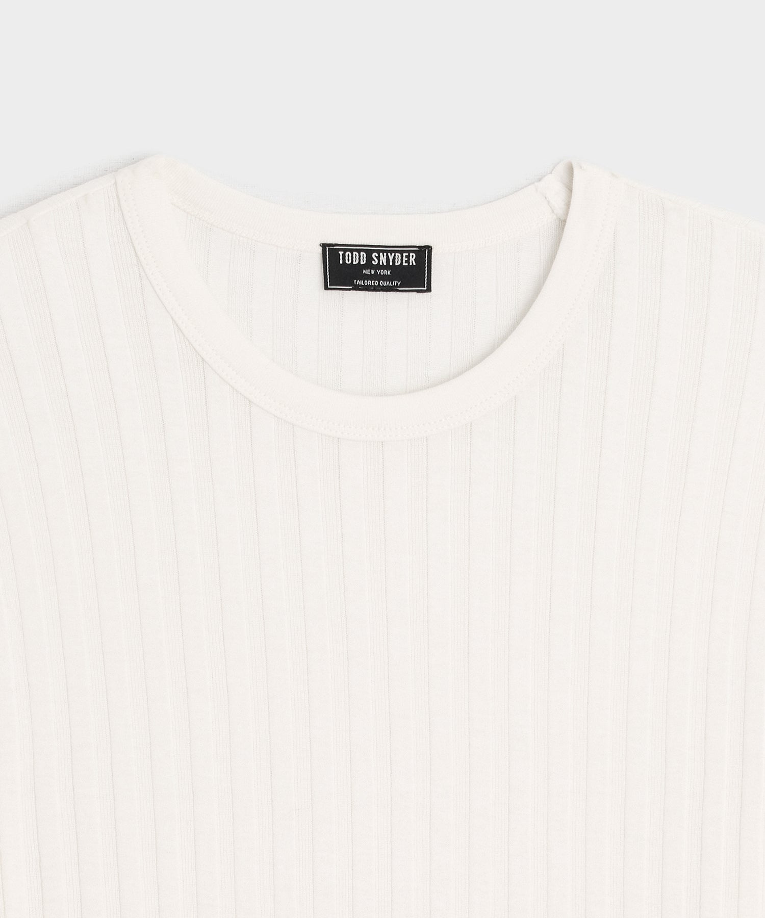 Ribbed Tee