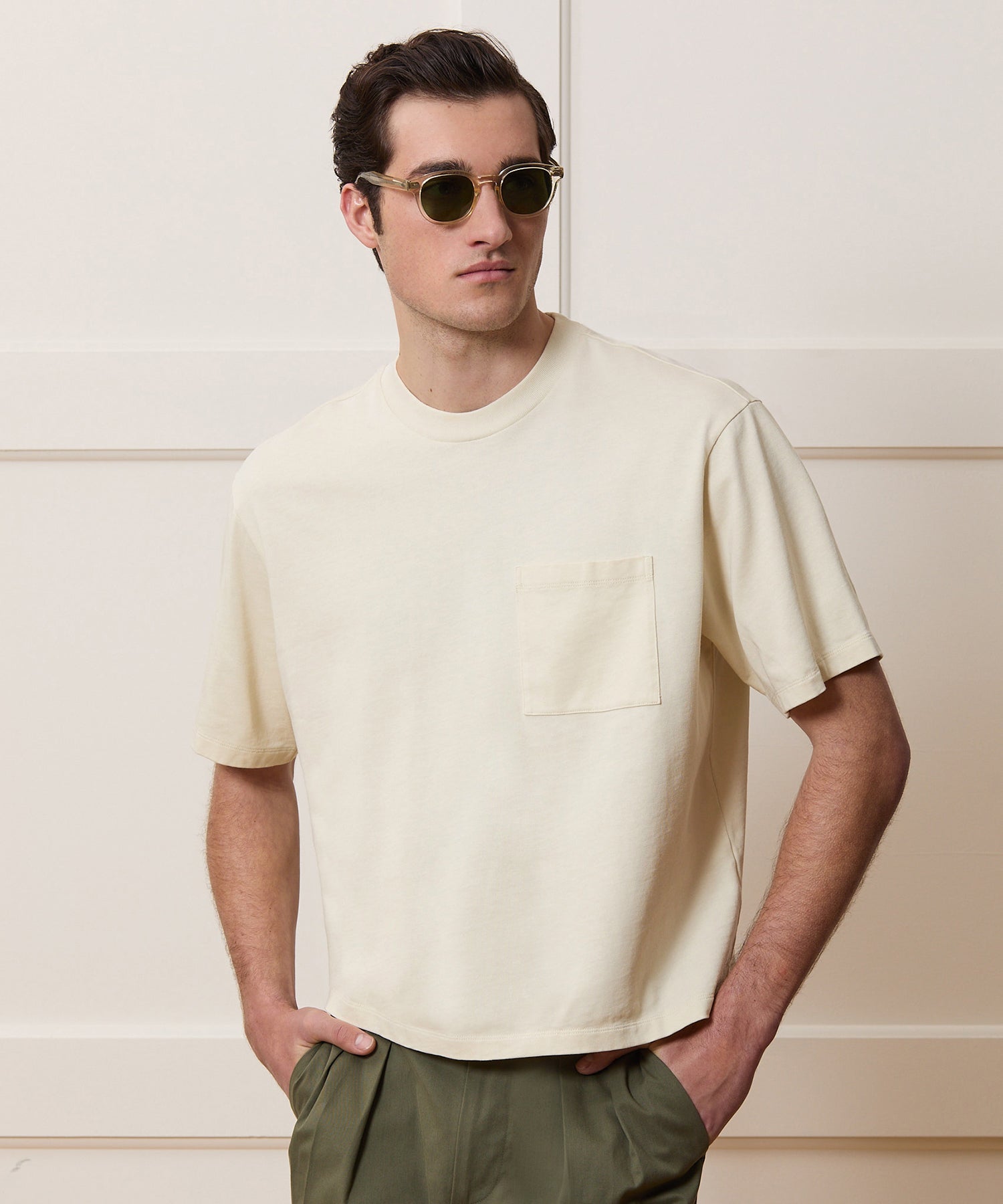 Cropped Portuguese Jersey Tee