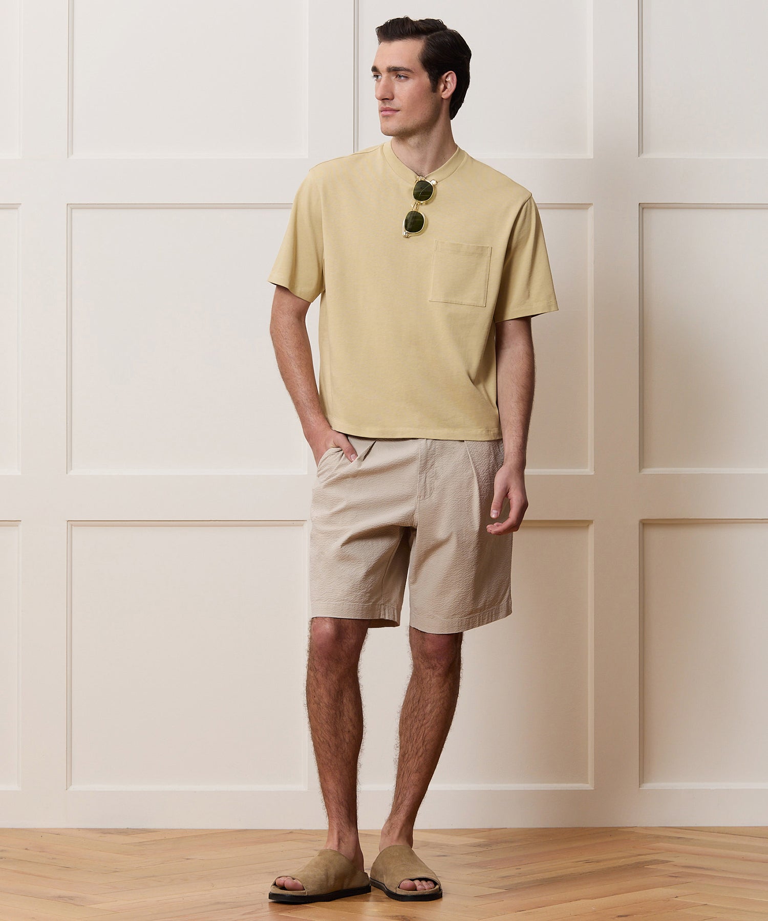 Cropped Portuguese Jersey Tee