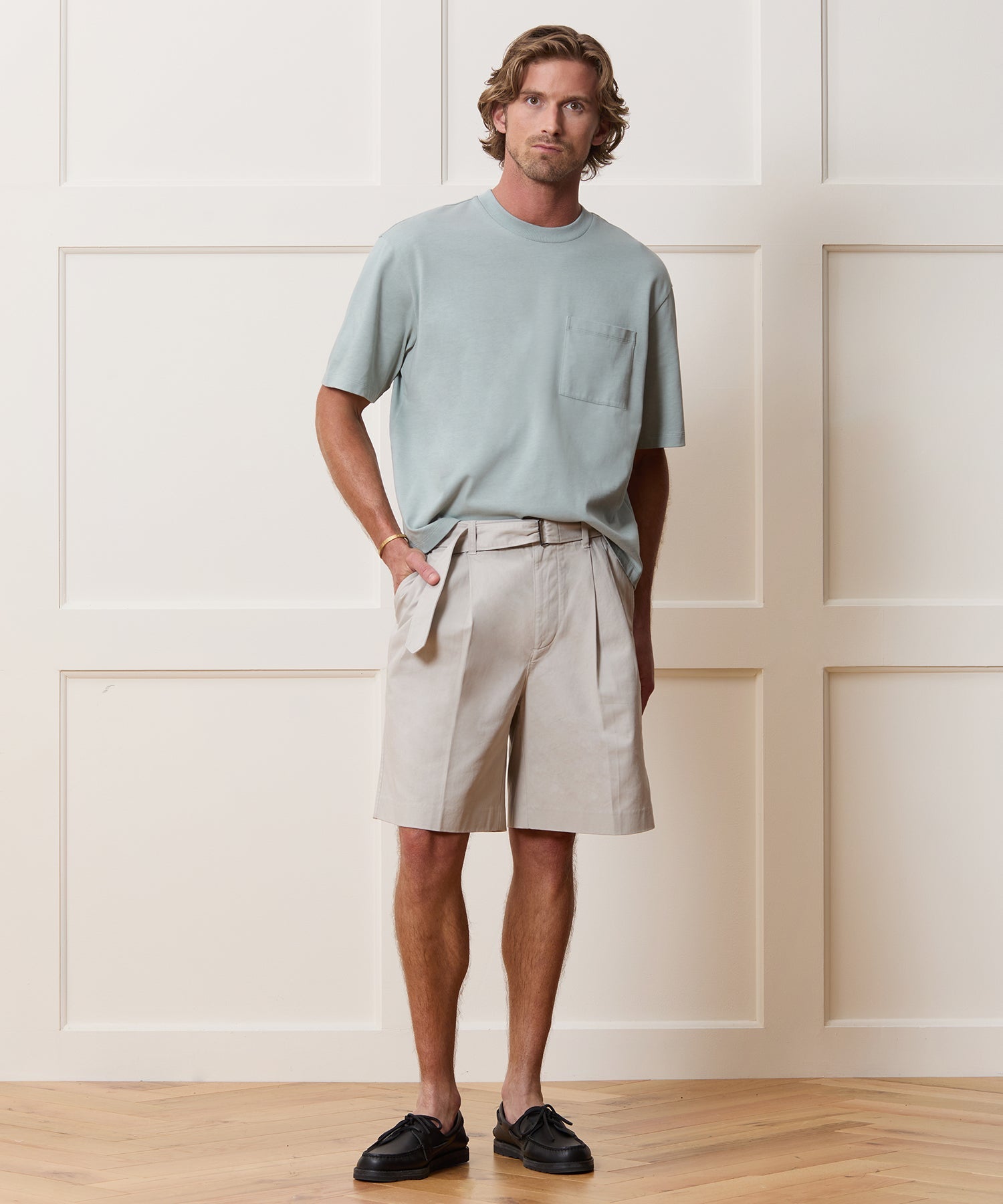 Cropped Portuguese Jersey Tee