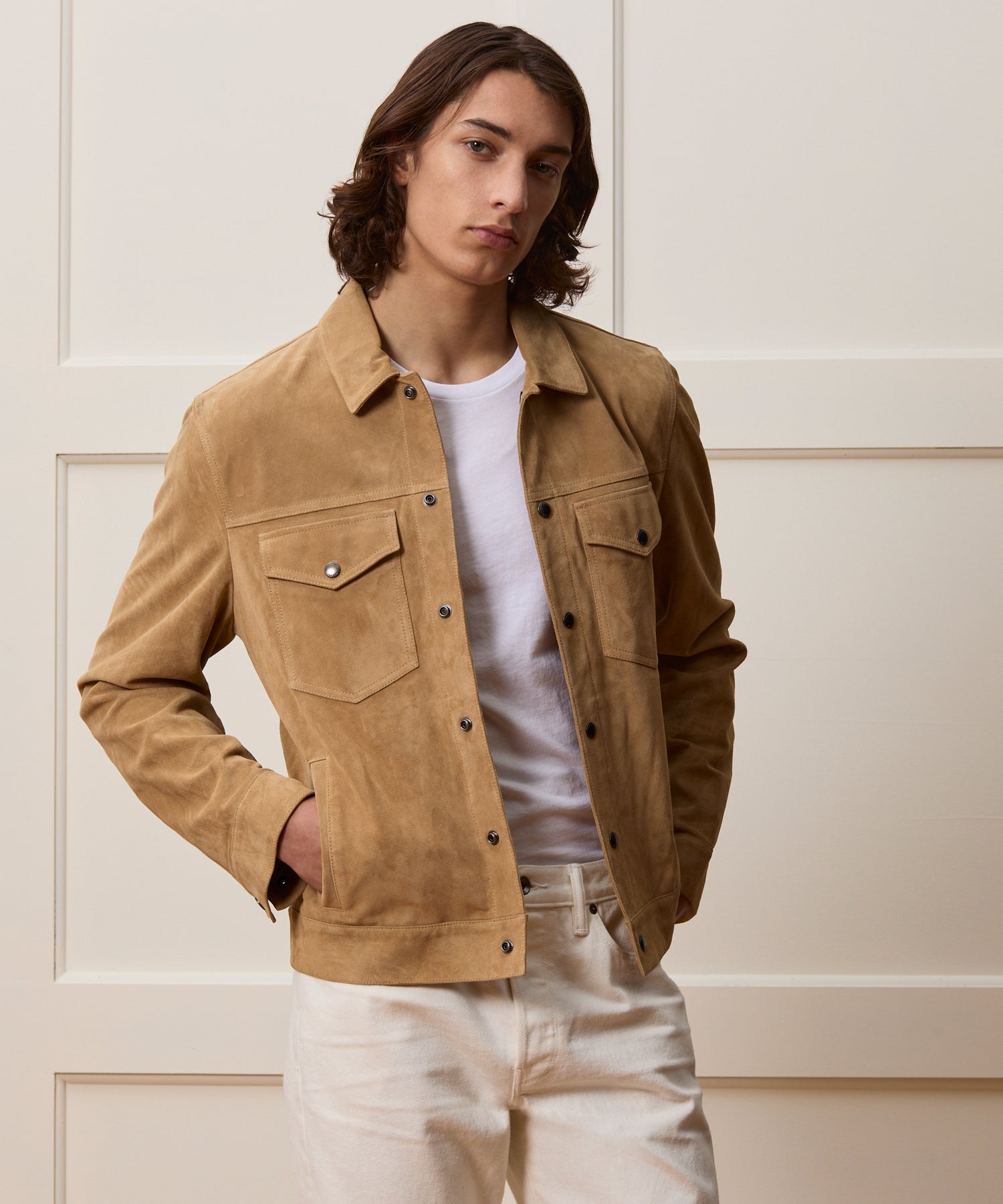 Italian Suede Dylan Jacket