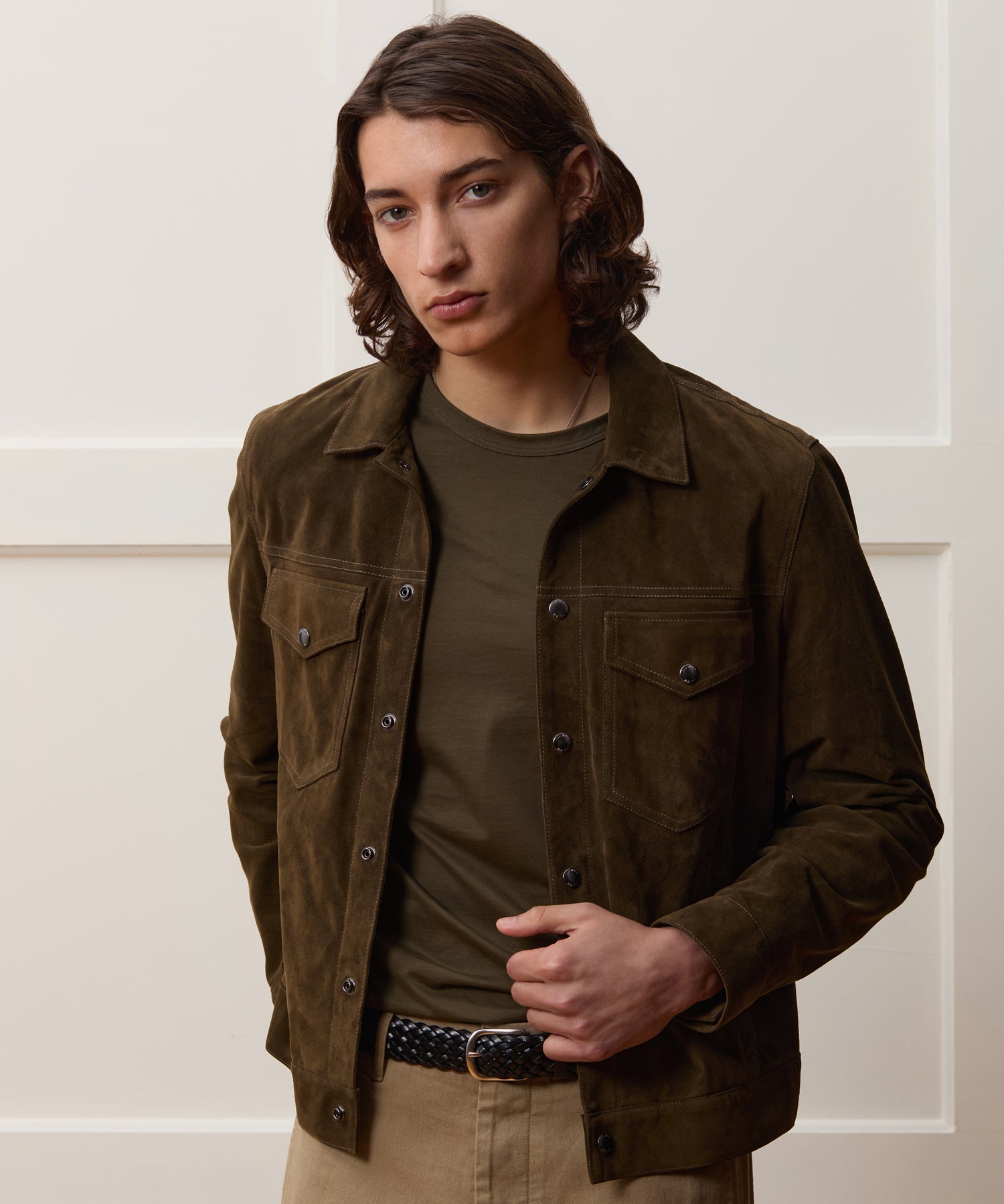 Italian Suede Dylan Jacket