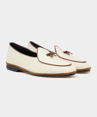 Todd Snyder x Rubinacci Linen Marphy Loafer