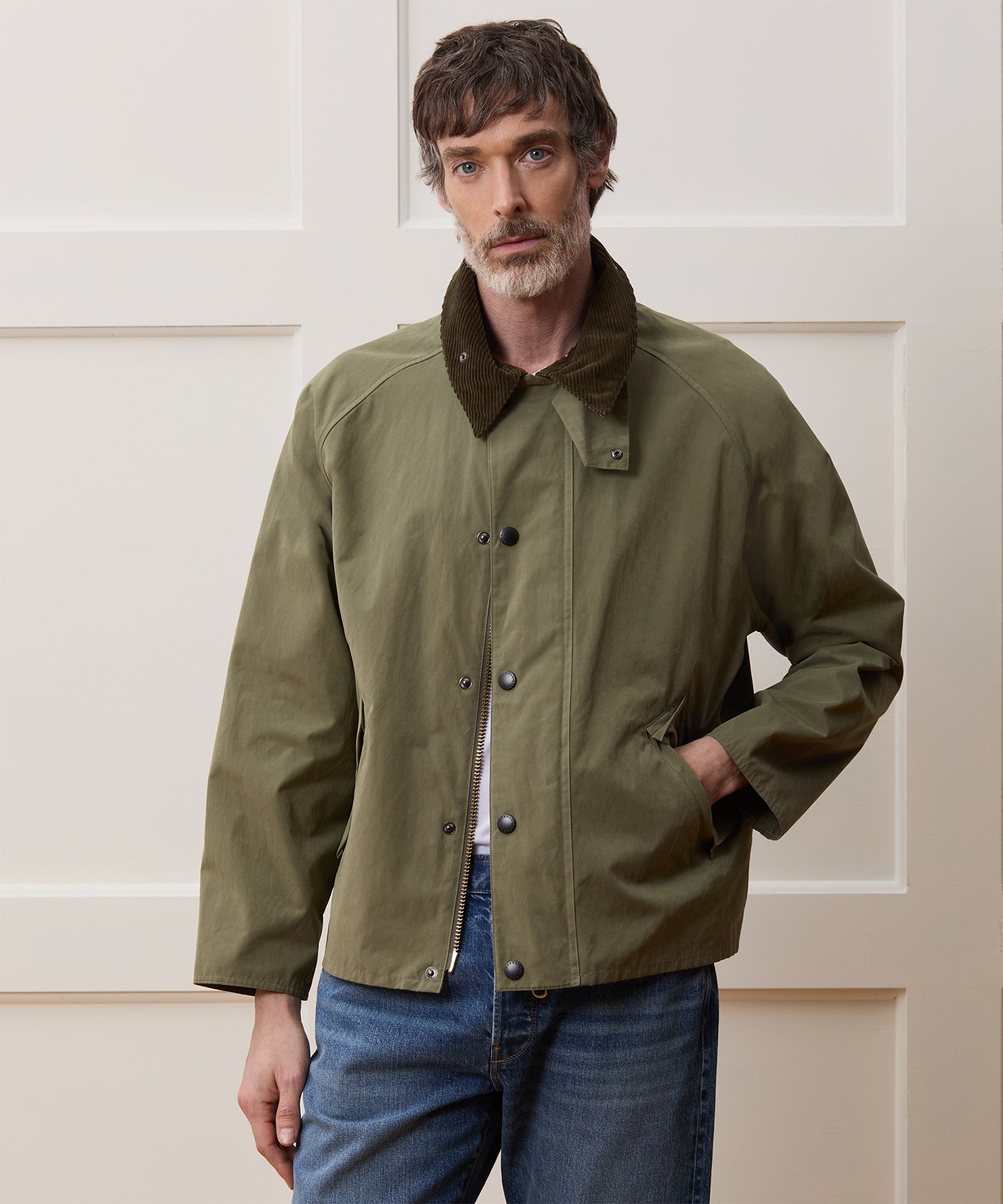 Barbour Transport Jacket in Fern
