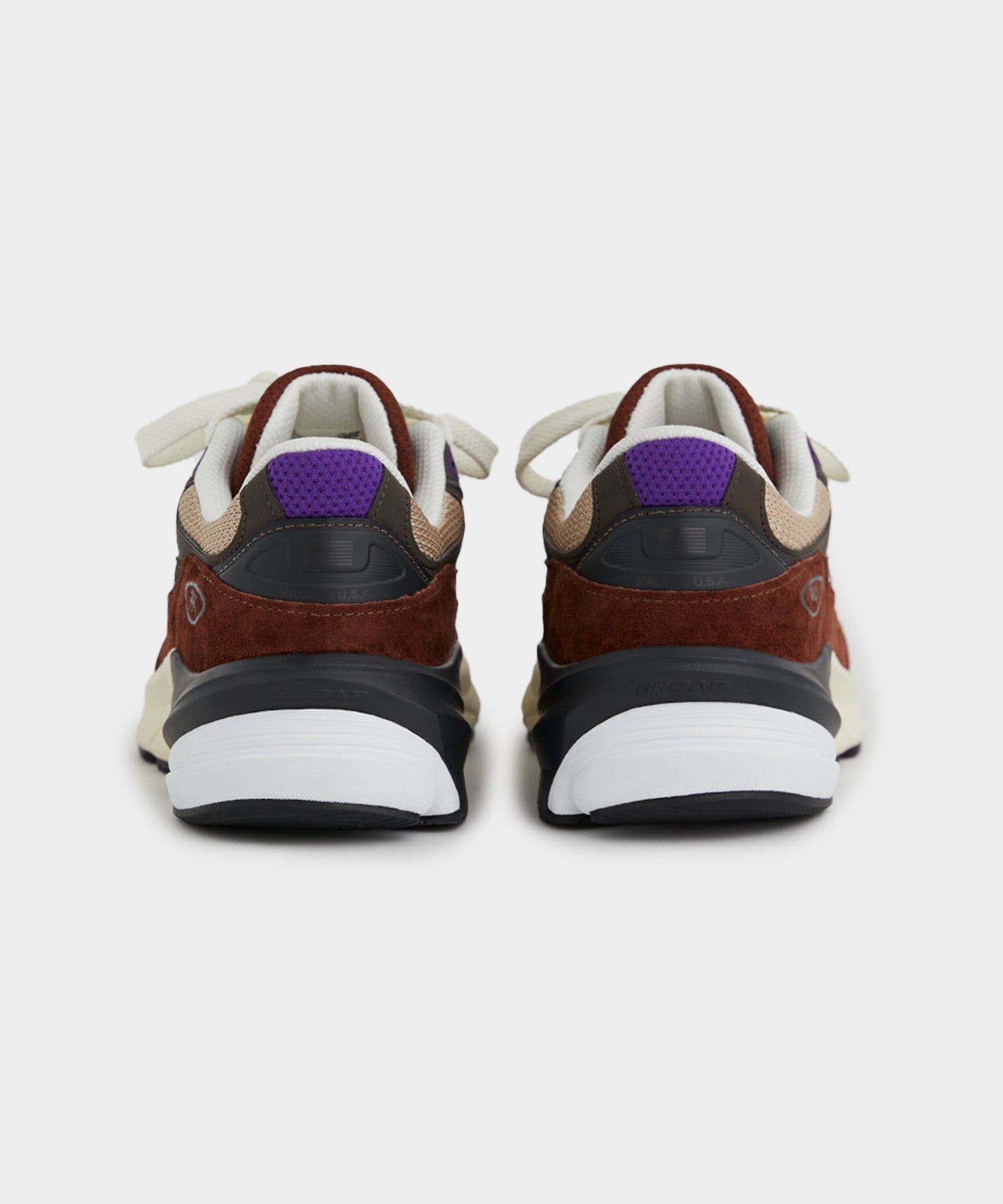 New Balance Made in USA 990v6 in Rich Oak + Cosmic Grape