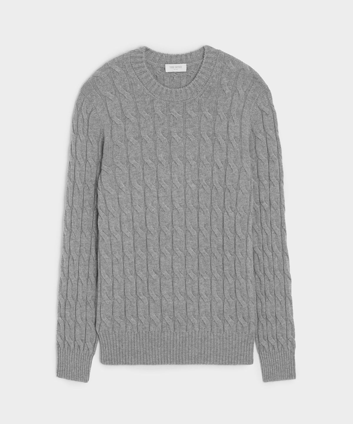 Italian Cashmere Cable Knit Sweater
