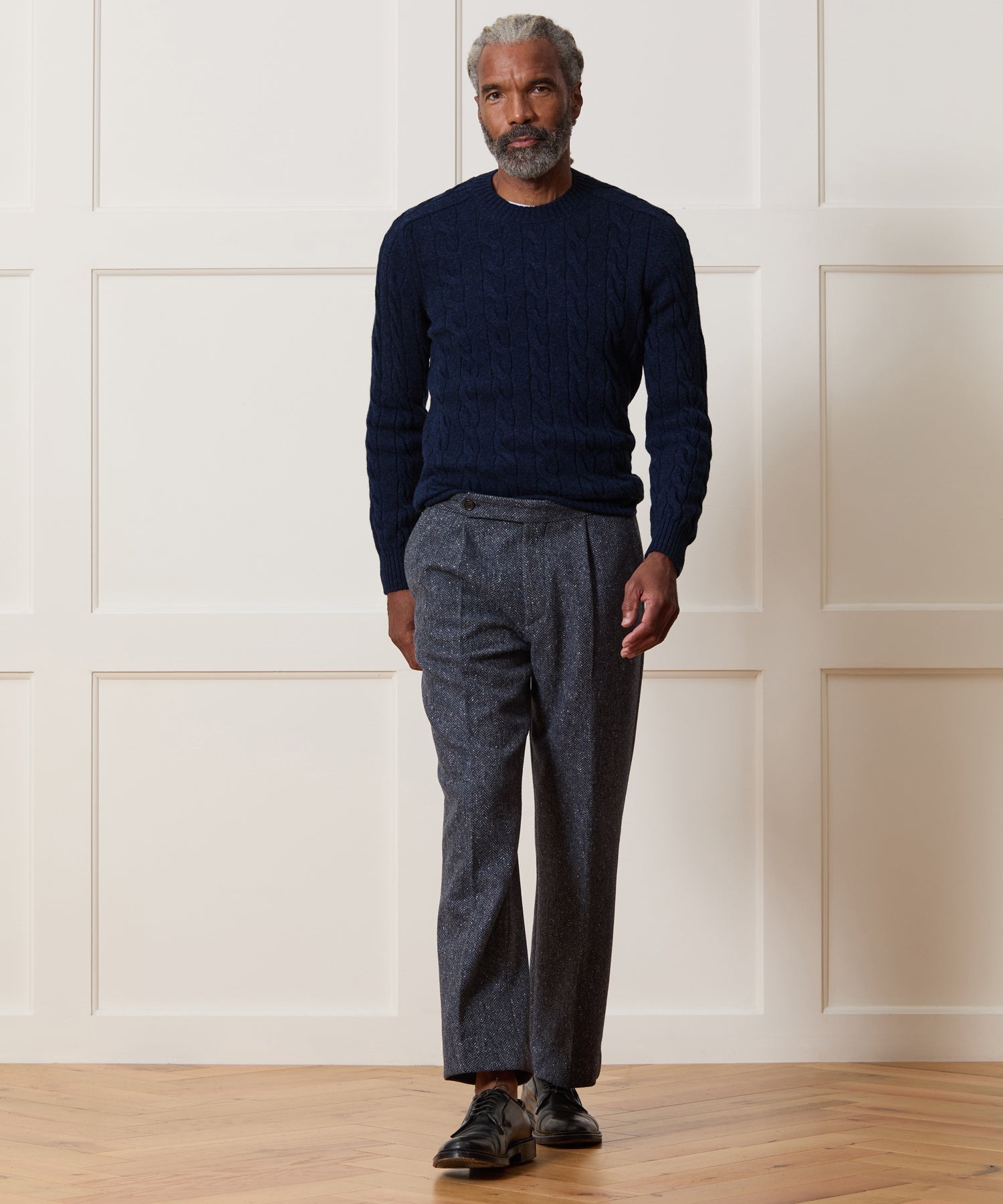 Italian Cashmere Cable Knit Sweater