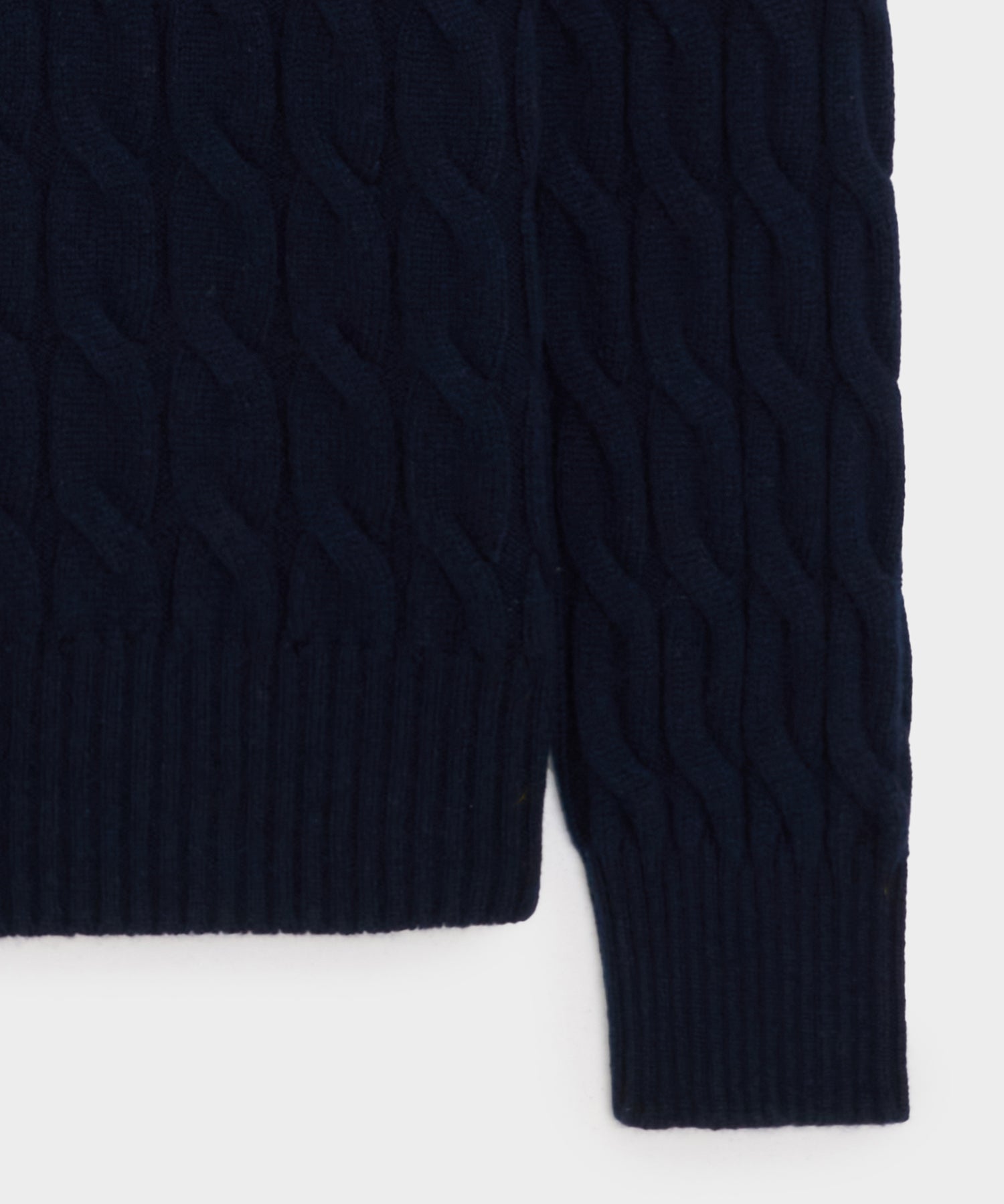 Italian Cashmere Cable Knit Sweater