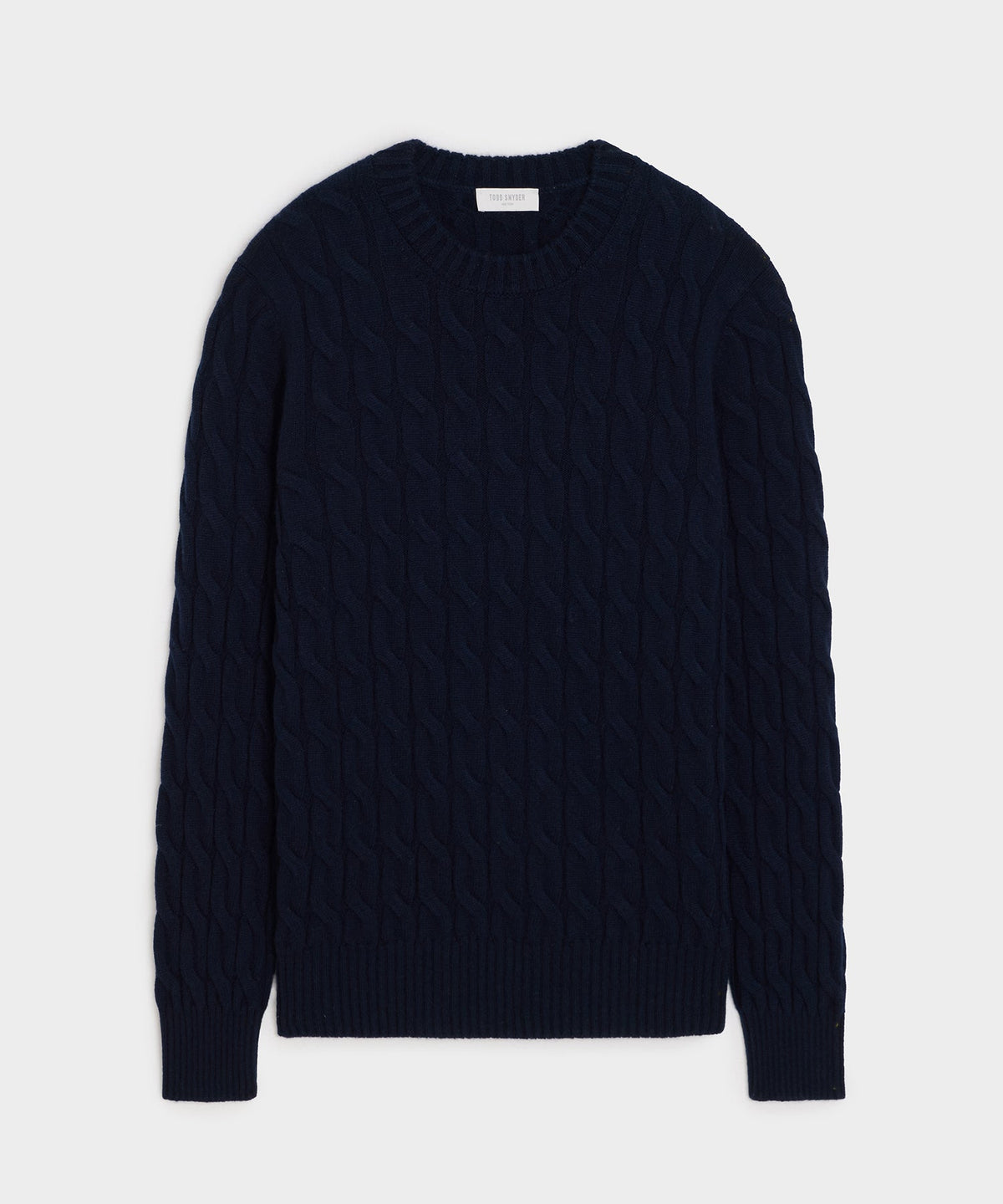 Italian Cashmere Cable Knit Sweater
