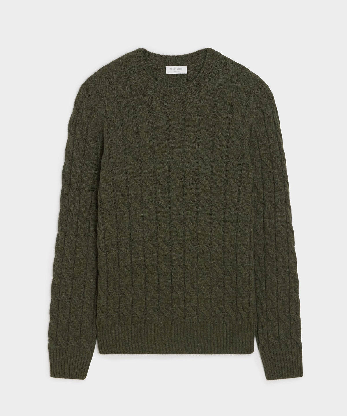 Italian Cashmere Cable Knit Sweater