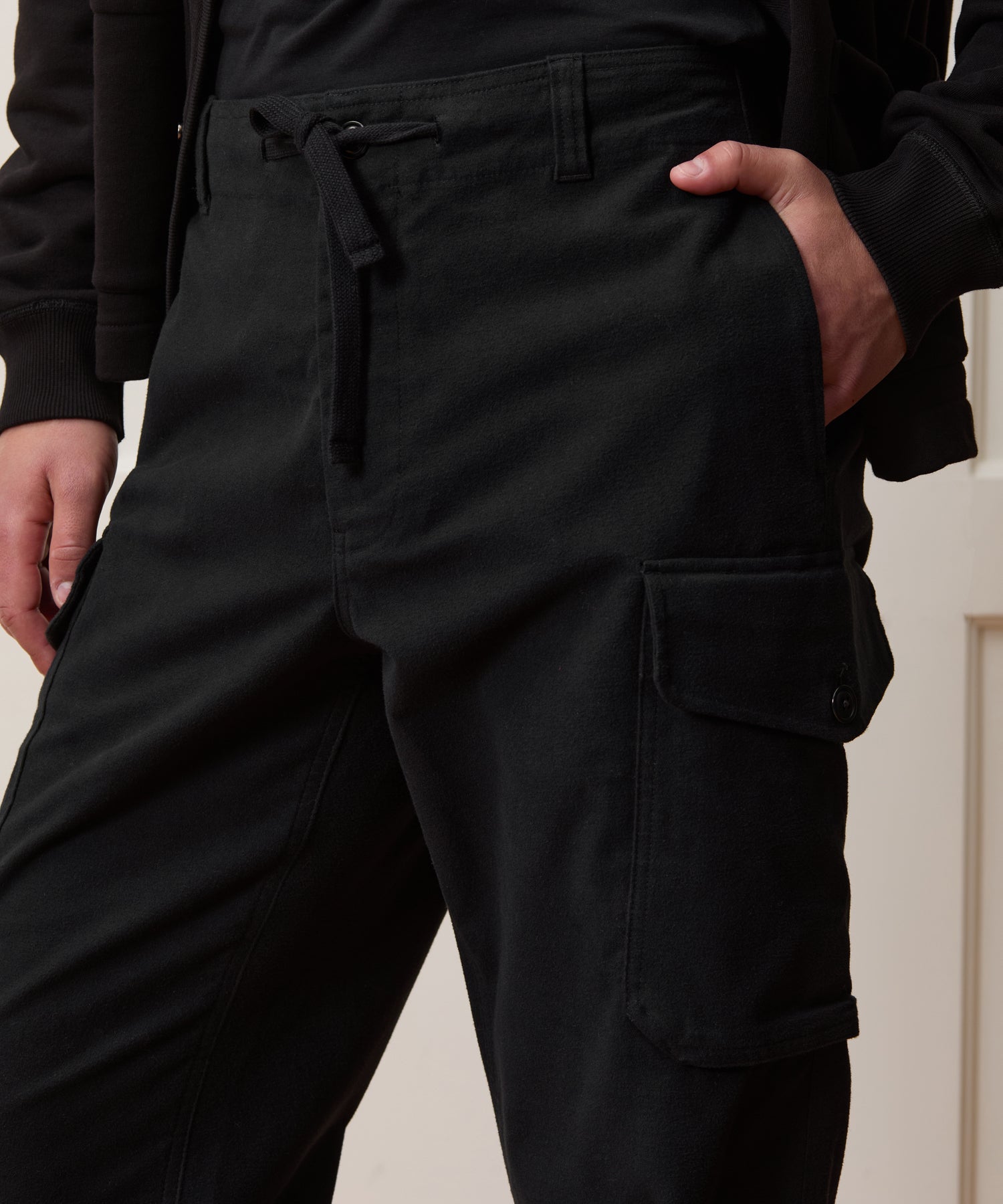 Italian Moleskin Cargo Pant