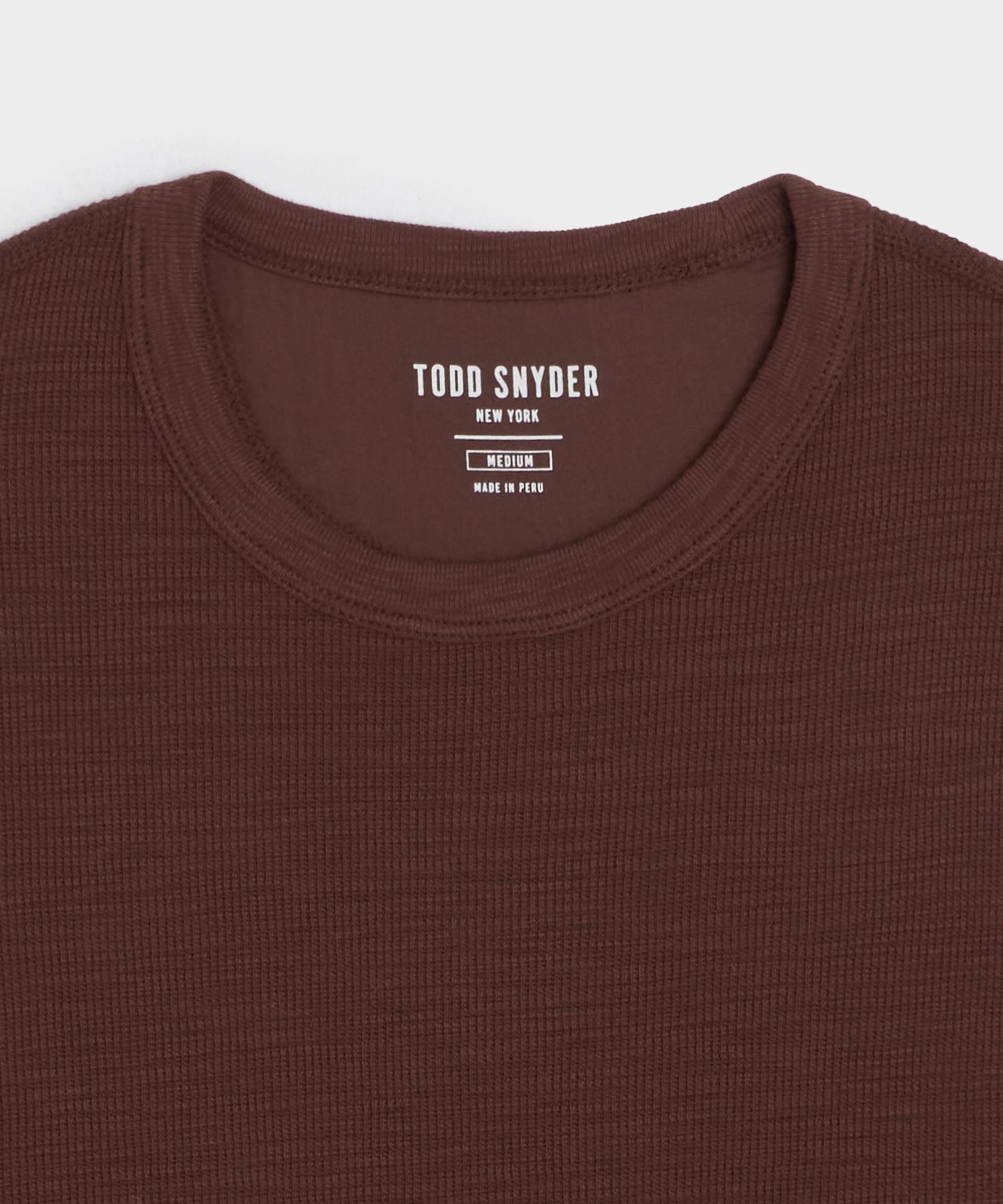 Lightweight Mini Waffle Tee