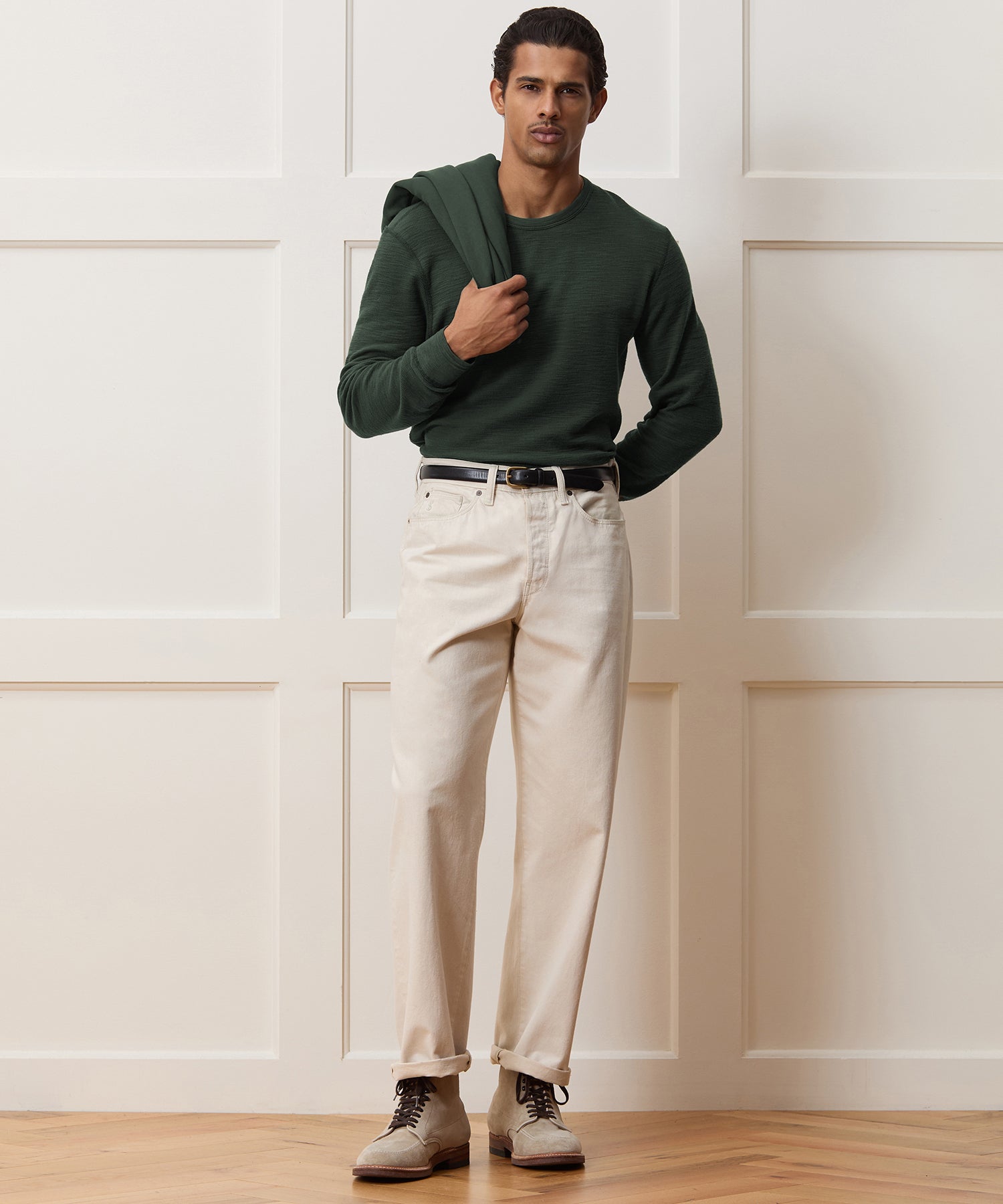 Lightweight Mini Waffle Tee