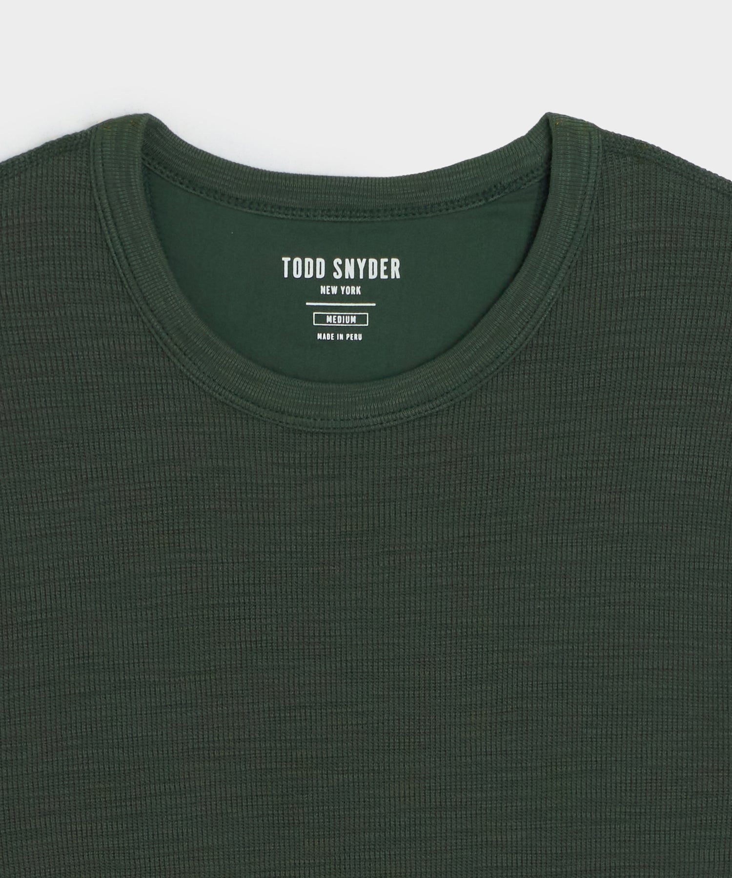 Lightweight Mini Waffle Tee