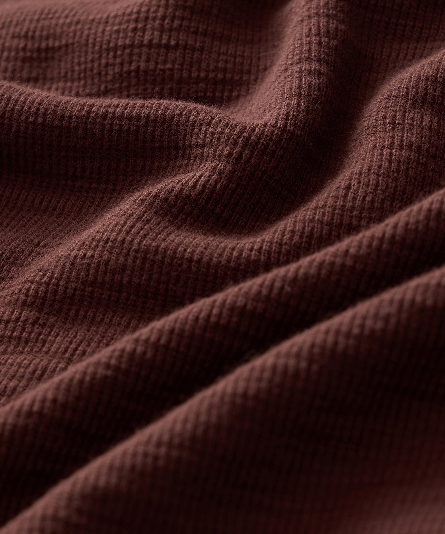 Lightweight Mini Waffle Henley