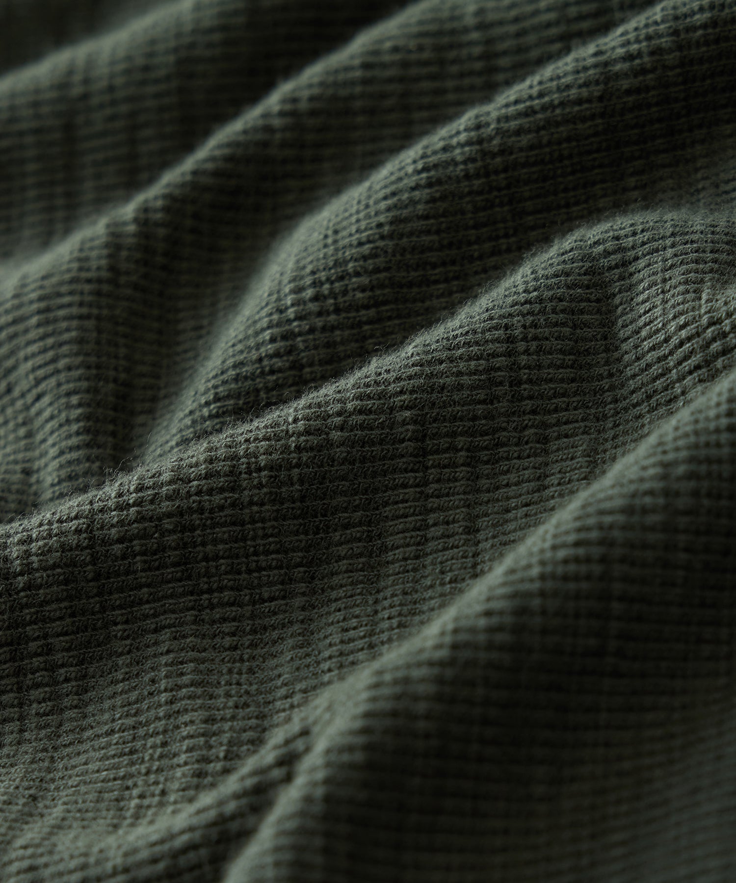 Lightweight Mini Waffle Henley