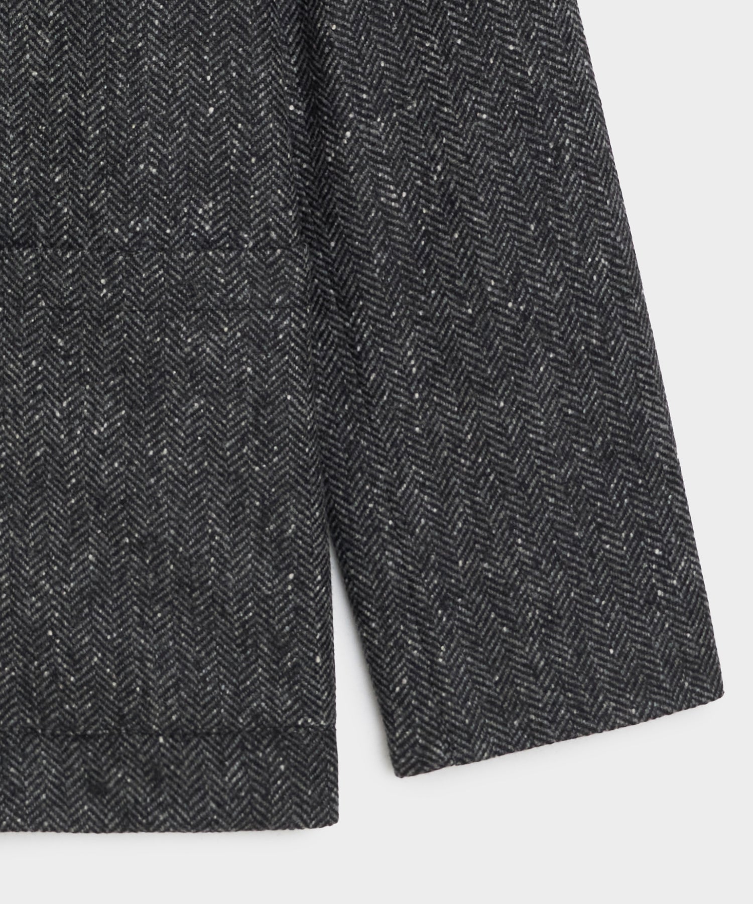 Italian Wool Herringbone Chore Coat