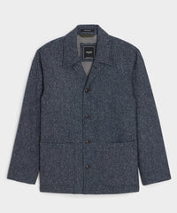 Italian Wool Herringbone Chore Coat