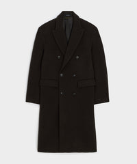 Italian Wool-Cashmere Double-Breasted Topcoat