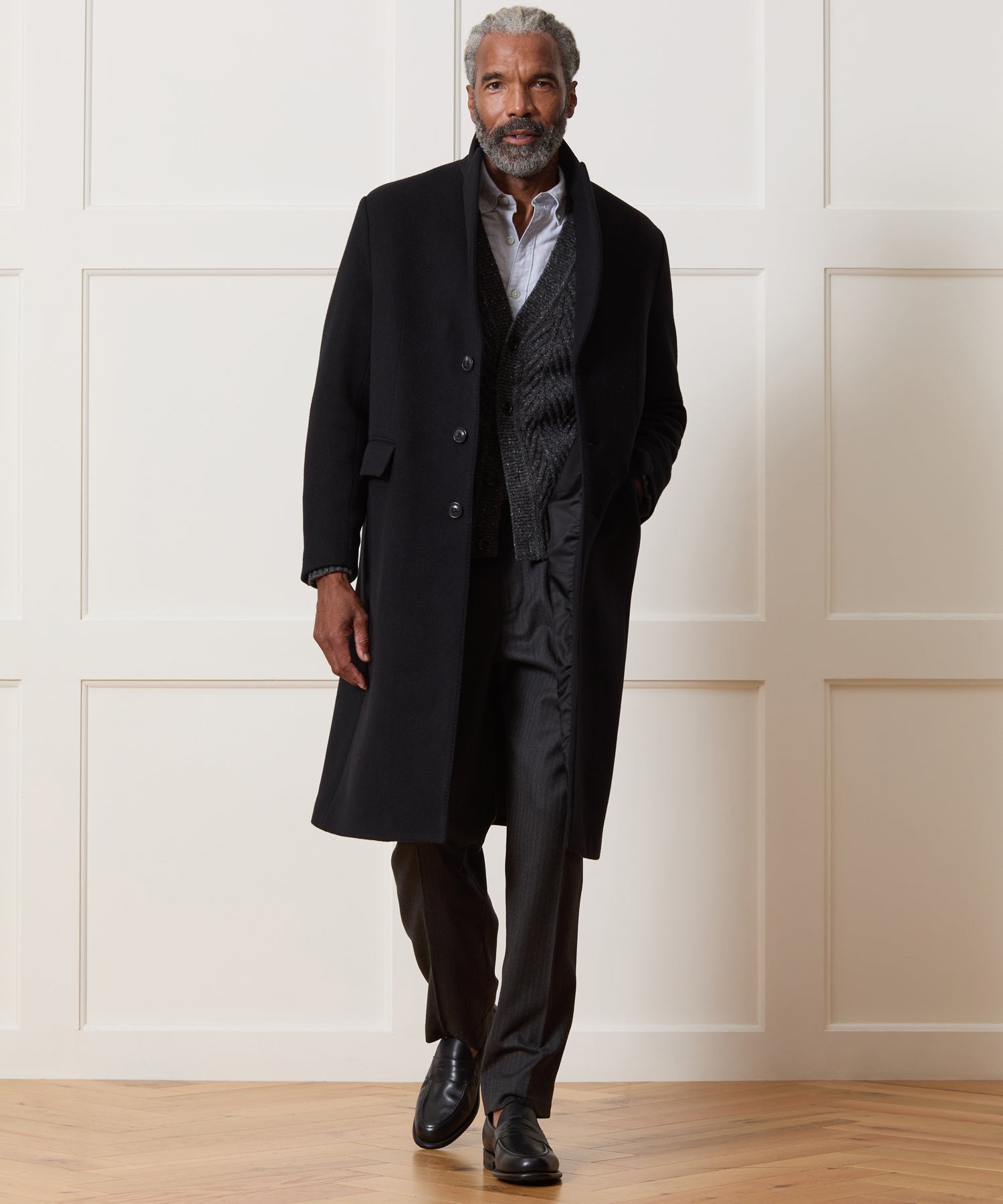Italian Wool-Cashmere Topcoat