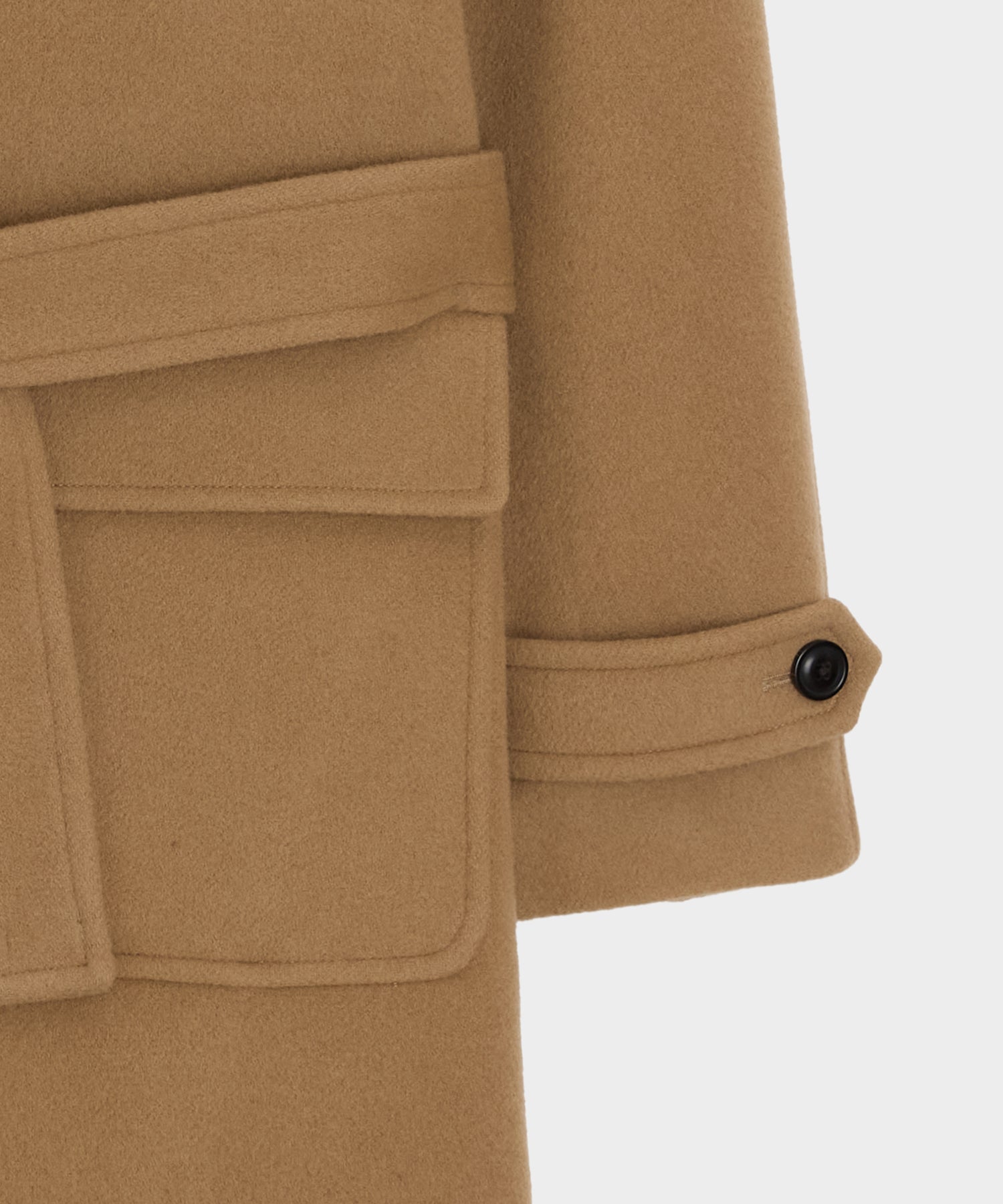 Italian Wool-Cashmere Belted Balmacaan