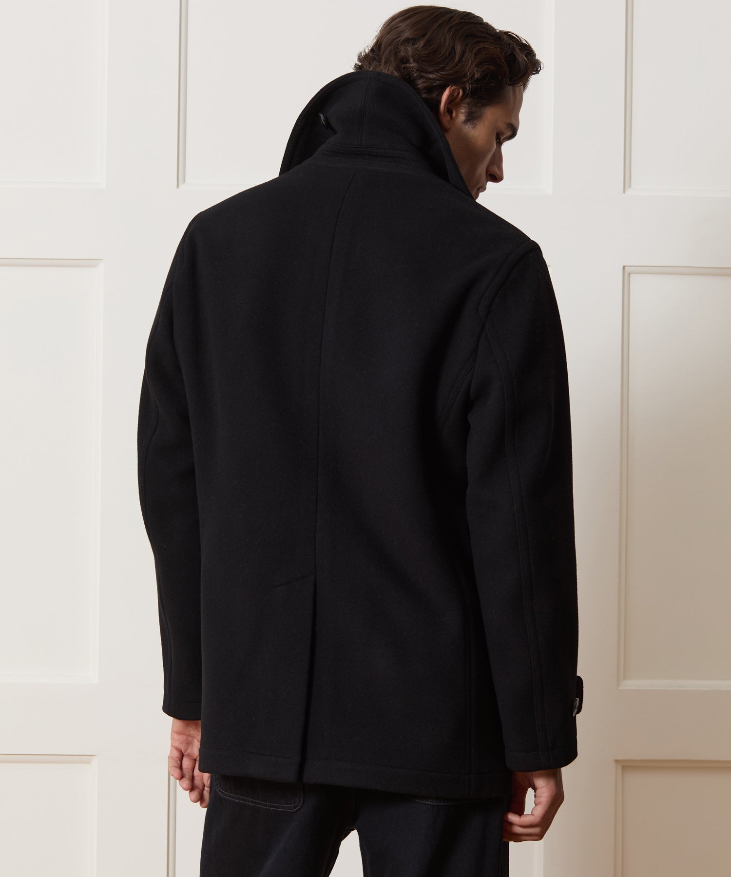 Italian Wool-Cashmere Peacoat