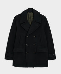 Italian Wool-Cashmere Peacoat